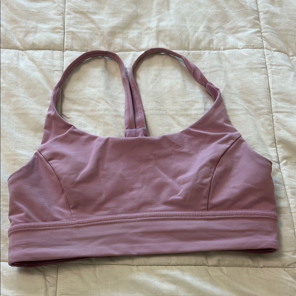 Lululemon size 6 Lavender Sports Bra